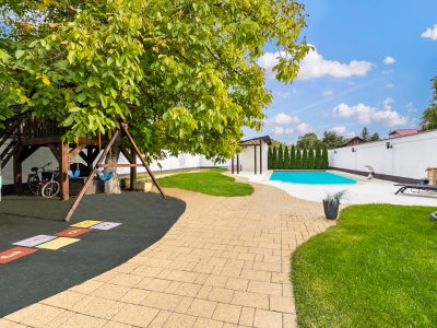 BRANESTI - PRIMARIE, VILA PREMIUM 380 MP, LOT 1500 MP, PISCINA! 
