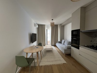 Apartament 2 camere Prima Vista, prima inchiriere, mobilat si utilat 