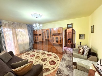 2 camere, langa spitalul judetean, etaj 4, mobilat si utilat