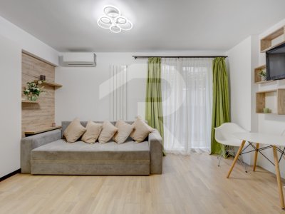 SOSEAUA NORDULUI-HERĂSTRĂU, GARSONIERĂ CU TERASA, 33MP! 