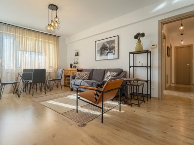 3 camere în GREENFIELD Baneasa – BLOC 2018 cu LOC de PARCARE