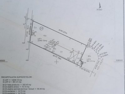 Teren 2800mp Lacu Morii