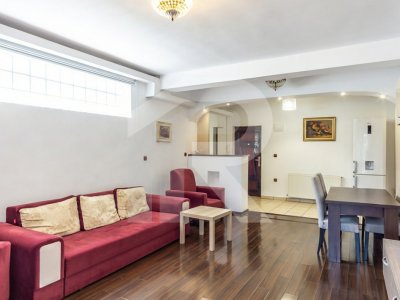 2 cam imobil nou Domenii/1 Mai, CENTRALA PROPRIE, complet mobilat/utilat, etaj 1