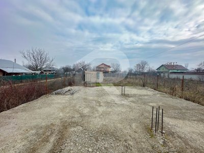 Mihăilești - teren împrejmuit 401mp, cu puț, COMISION 0