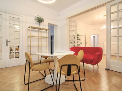 PIATA PACHE PROTOPOPESCU, SEDIU REPREZENTATIV, AMENAJAT LUX, 6 CAMERE, 127 MP!