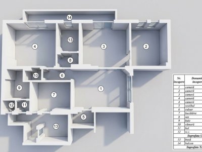 VAND 4(5) CAMERE ZONA DECEBAL-CALARASI