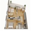 Tomis Plus - Celine Elegance - Vânzare apartament cu 2 camere, etaj 8. thumb 2