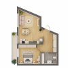 Tomis Plus - Celine Elegance - Vânzare apartament cu 2 camere, etaj 5. thumb 2
