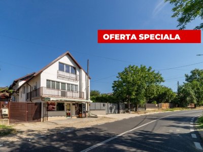 0 % Comision Casa spatioasa 318 mp utili+Spatiu Comercial zona Stefanesti Arges!