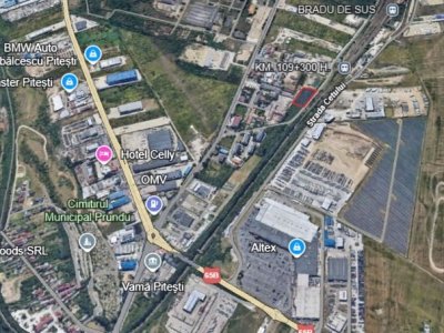 Teren zona Arpechim - Acces A1 si Dex Pitesti Craiova 3424 MP