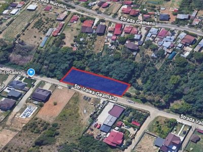 Teren intravilan 1526 MP Geamana, Pitesti – zona excelenta, toate utilitatile