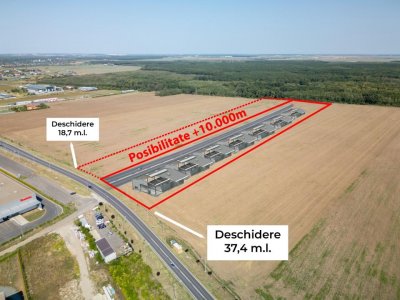 Teren Vanzare Intravilan Branesti investitie Zona Industriala Makita