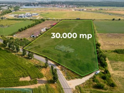 Teren Cernica,pentru Dezvoltare Rezidențială sau Industriala 