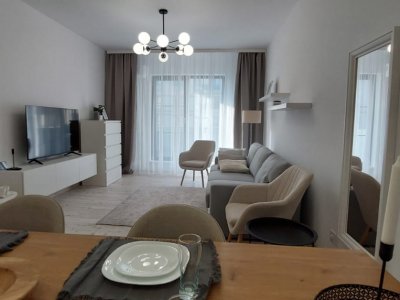 Apartament 2 camere, decomandat, Exigent Plaza, mobilat/utilat complet