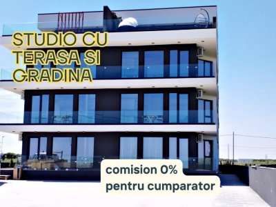 Costinesti – studio la cheie in prima linie la mare, cu gradina