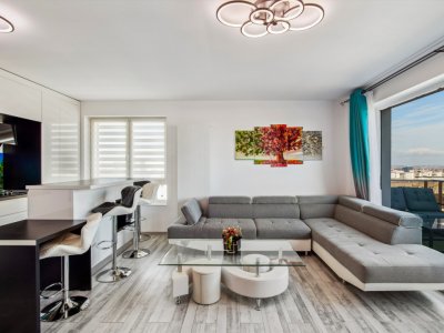 Penthouse 4 camere, mobilat si utilat premium in Complex Maurer, Tomis Plus 