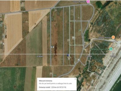 Teren intravilan 548 mp in Corbu, ideal pentru investitie