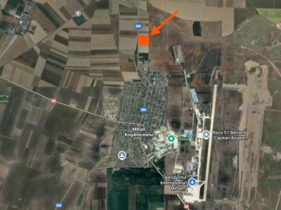 Teren intravilan 7ha, deschidere 234m la drum județean, Mihail Kogălniceanu