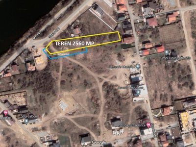 Teren de vanzare Mamaia Nord strada M2 , suprafata 2560 mp , 