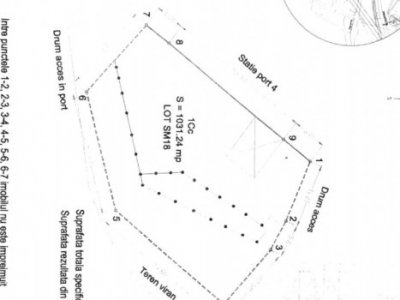 Teren intravilan situat in zona Agigea-Poarta 10