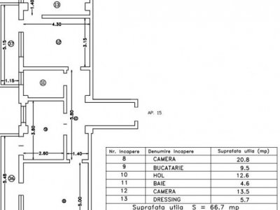 * ULTIMA SANSA TVA 9% * Apartament 2 camere situat in zona Boreal