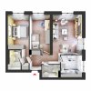 Apartamente de 3 camere in Hils Pallady la 50m metrou + Proiect Design GRATUIT thumb 1