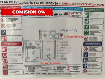 Spațiu comercial, 3 camere, 2 intrari, utilizari multiple, 41mp, VAD