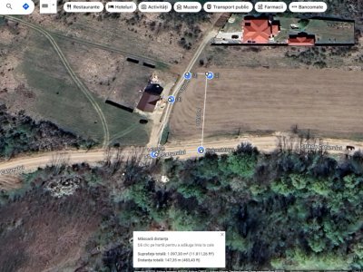 Teren de vanzare, Intravilan, cu Autorizatie de Constructie - Ciolpani
