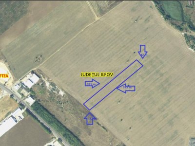 De vanzare Teren industrial 13.999 mp zona Eli Park 4Buftea 