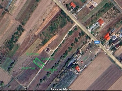 De Vanzare Teren 400 mp cu Autorizatie de contructie  Adunatii Copaceni  Giurgiu