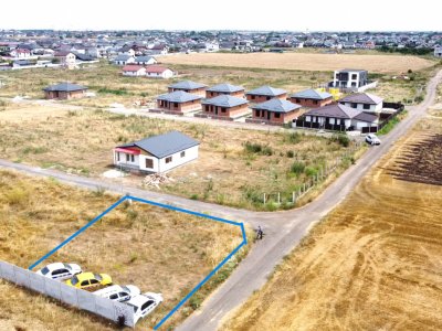 Lot Intravilan Dubla Deschidere 413mp | utilitati: curent | #UG17