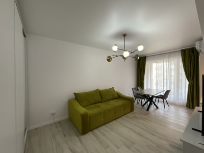 Apartament 2 camere complet mobilat în Pipera, lângă Porsche Nord 